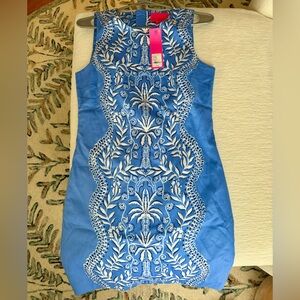 Lilly Pulitzer Mila Stretch Shift Dress Size 4 New with Tags